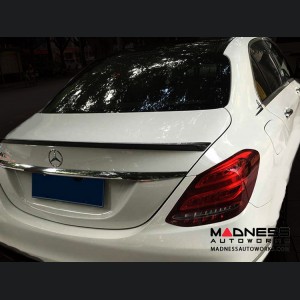 Mercedes-Benz C-Class W205 Rear Trunk Wing - Carbon Fiber